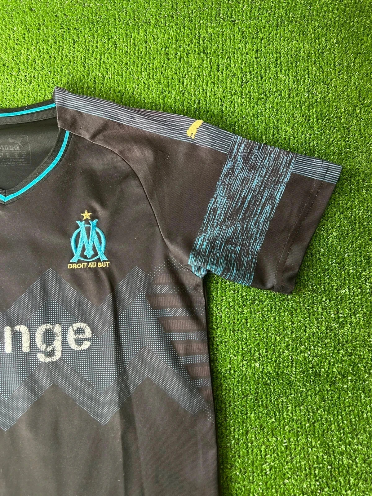 Black & blue OM Puma jersey size M - Olympique de Marseille – photo 4